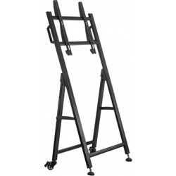 Techly ICA-TR40 Βάση Τηλεόρασης Δαπέδου Τροχήλατη 23"-55" έως 35kg