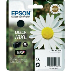Epson 18XL Black Μελάνι Εκτυπωτή Inkjet C13T181140