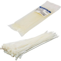 LogiLink Zip Ties Set 0.2m 100pcs White (KAB0003)
