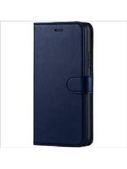 Back Cover Book Blue Leather for Samsung Galaxy A05S (A057)