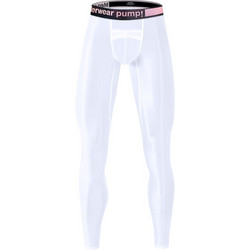Nylon Made Mens Breathable Quick Drying High Performance Fit White