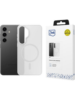 3mk Smoke MagCase Θήκη Samsung Galaxy S25 White (W-3SmoMgWhi-SGS25-0)