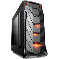 Supercase Aventus AV02A Gaming Midi Tower Κουτί Υπολογιστή