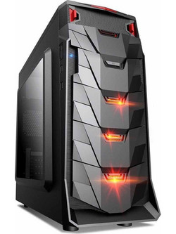 Supercase Aventus AV02A Gaming Midi Tower Κουτί Υπολογιστή