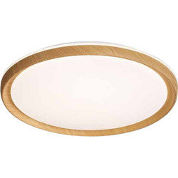 In Light 42052-A Οροφής Led Με πλαίσιο ξύλου CCT by Wall switch