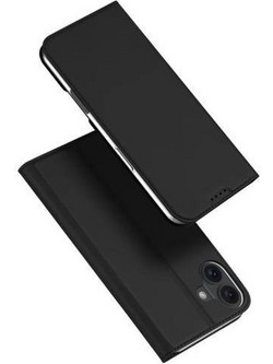 Θήκη Flip Dux Ducis Apple iPhone 16 Plus Skin Pro Μαύρο N65782