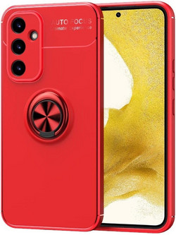 Ancus AutoFocus Shock Proof Ring Holder Back Cover Red (Samsung Galaxy A54 5G)