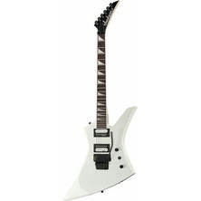Jackson JS32 Kelly Ηλεκτρική Κιθάρα Explorer με Μαγνήτες HH & Ταστιέρα Amaranth Snow White