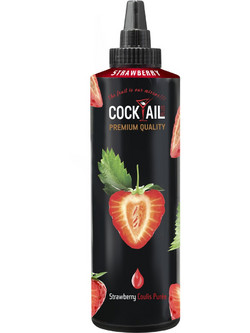 Πουρές Φράουλα Cocktail Plus 1000gr | Coulis Φράουλας για Cocktails + Ροφήματα