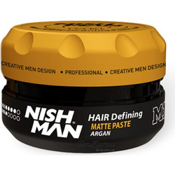 Nish Man Defining M1 Paste Μαλλιών Matte Δυνατό Κράτημα 100ml