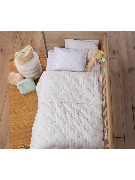 Βρεφικό Κουβερλί Happy Nef-Nef Homeware 80x110