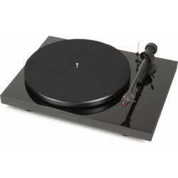 Pro-Ject Audio Debut Carbon Phono DC Πικάπ με Προενίσχυση Black Piano + Ortofon OM10e