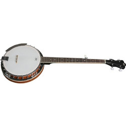 GEWA BANJO SELECT 5 ΧΟΡΔΩΝ ΤΕΝΟΡΟ ΚΑΤΑΛΛΗΛΟ ΓΙΑ ΑΡΧΑΡΙΟΥΣ + ΘΗΚΗ ΜΕΤΑΦΟΡΑΣ - GEWA MUSIC