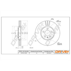 Dr!ve+ Δισκόπλακα - DP1010.11.0918
