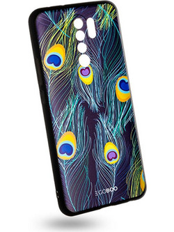 EGOBOO Back Cover Peacock (Xiaomi Redmi 9)