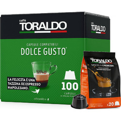 Caffe Toraldo Dolce Gusto Micela Cremosa 100caps