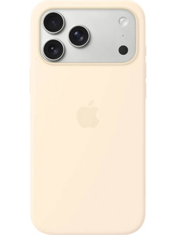 Θήκη σιλικόνης για iPhone 17 Pro Max με MagSafe (MHW54ZM/A) - Vanilla MHW54ZM/A