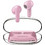 Awei T85 ENC Ακουστικά Bluetooth Earbud Ανθεκτικά στο Νερό Pink