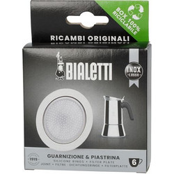 Σετ Bialetti Φλάντζα + φίλτρο για Moka Pot Venus 6 φλιτζανιών
