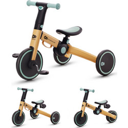 Kinderkraft 4Trike Τρίκυκλο Ποδήλατο Αναδιπλούμενο για 12+ Μηνών Sunflower Blue