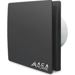 Aca Επιτοίχιος Εξαεριστήρας 17W O120 Μαύρος (WFV5F12B)