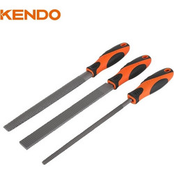 Kendo 85117 Σετ Ράσπα Ξύλου 3TMX 200mm / 8"