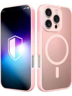 3mk Misty MagCase Back Cover Pink (iPhone 16 Pro Max)