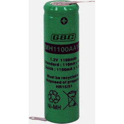 SKB 38.1000.20-MH1100AA1P Ni-MH AA Μπαταρία - 1,2 V, 1100 mAh & 1000 Κύκλοι