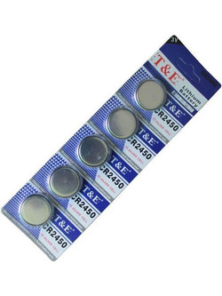 T&E CR2450 5τμχ