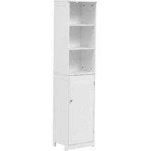 Ντουλάπι-στήλη Desilia pakoworld mdf λευκό 37x30x160εκ