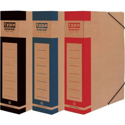 Κουτί Αρχείου Χάρτινο με Λάστιχο 25x33x8cm