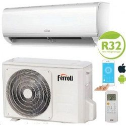 Ferroli Diamant Plus S 12 Κλιματιστικό Inverter 12000 BTU A++/A+++ με Ιονιστή