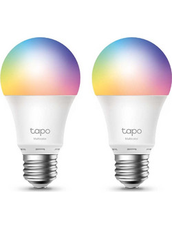Smart Wi-Fi Light Bulb TP-Link Tapo L530E E27 8.7W Dimable Multicolor (TAPO L530E(2-PACK)) (TPL530E(2-PACK))