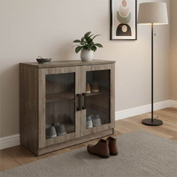 Pakoworld Παπουτσοθήκη Sapato Oak 80x40x80εκMQSGR