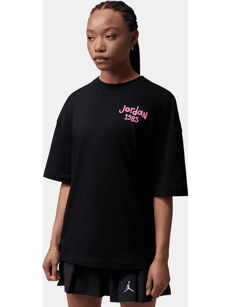 Jordan Basketball Flower Γυναικείο T-Shirt IW0932-010 Black