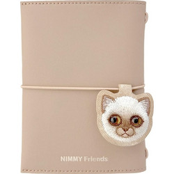 Nimmy Notebook + Pen Set 2-in-1 New Big-Eye Cute Pets 2.0 Cat Brown - (N-XDY-SZB-026-D)