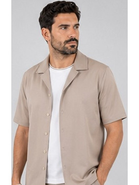 ΠΟΥΚΑΜΙΣΑ SIDE EFFECT T-6288-BEIGE