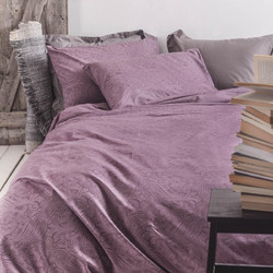 Rythmos Σετ Σεντόνια Υπέρδιπλα Βαμβακερά 230x270 Charisma Purple
