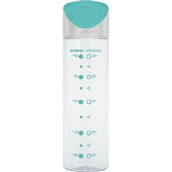 Ecolife Smash Slim Παιδικό Μπουκάλι Πλαστικό BPA Free Διαφανές Τιρκουάζ 650ml