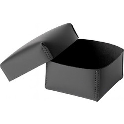 Κουτί Αποθήκευσης RAG302 17x17x11cm Dark Grey Espiel Τεχνόδερμα