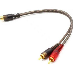 Καλώδιο ήχου RCA - CTC-300 - Female to 2Male - 0042611