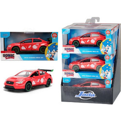 Jada Sonic the Hedgehog 2016 Subaru WRX STI Διάφορα Σχέδια 6τμχ