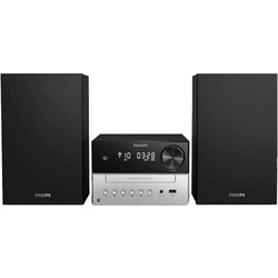 Philips TAM3205 Ηχοσύστημα Hi-Fi 18W με CD / Digital Media Player και Bluetooth Silver
