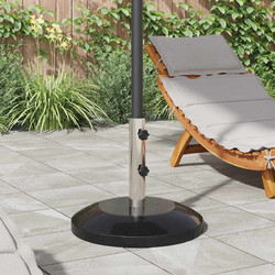 vidaXL Βάση παρασόλ για στύλους 40-50 χιλιοστών 26,75 kg Μαύρο