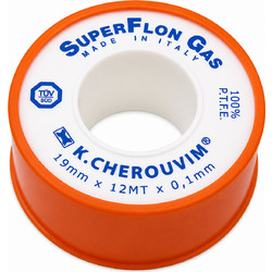 ΤΕΦΛΟΝ ΑΕΡΙΟΥ 19mmx12m 3/4 SUPERFLON GAS 00484