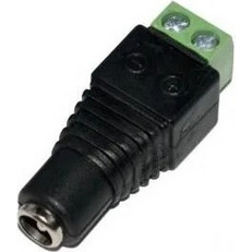 Female Jack Converter Adapter DC Power Connector 1τεμ Well DC-F/2.1X5.5-TBS