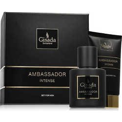 Gisada Ambassador Intense Eau de Parfum 50ml + Shower Gel 100ml