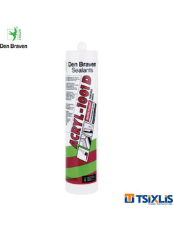 Ακρυλικός Στόκος DEN BRAVEN ACRYL-1001D Γκρι 280ml