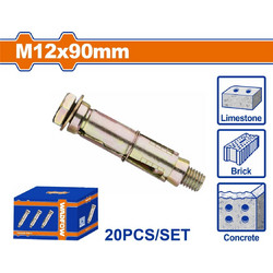 Wadfow WDQ5544 Βισματα Ούπα Μεταλλικό 12x90mm 20τμχ