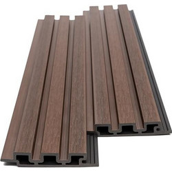 WPC PANEL 2ης ΓΕΝΙΑΣ ΜΕ 3D ΠΗΧΑΚΙΑ 25/147.5mm COFFEE 5530 NewPlan